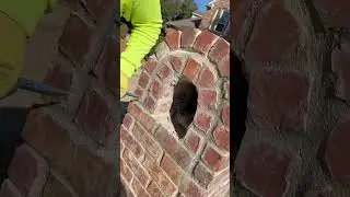 Brick Job! New mail box insert going in! #brick #bricklaying #fy #work #repair #fyp #short #shorts