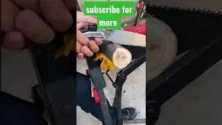 wood cutting by saw blade best blade #shorts #handtools#tecktools
