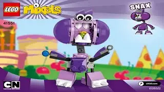 LEGO Instructions - Mixels - 41551 - Snax (Series 6)