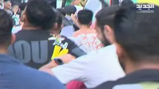 حشود من مناطق لبنانية مختلفة نصرة للشعب الفلسطيني