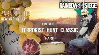 Tom Clancy's Rainbow Six Siege -Lone Wolf, Terrorist Hunt,Hard,IQ,Villa- 22:26 Kills New PR(vo+subs)