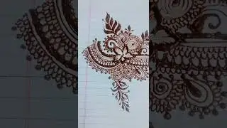 Bridal startup design, #henna , #shorts , #youtubeshorts