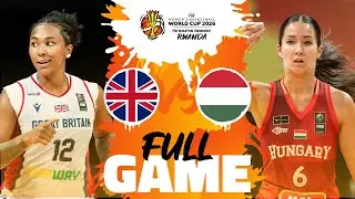 Semi-Finals | Great Britain v Hungary | Full Basketball Game | #FIBAWWC 2026 Pre-Qualif. Tournament