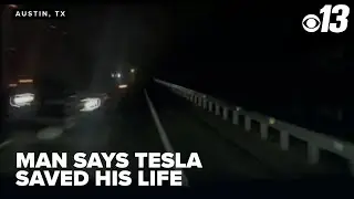 Водитель утверждает, что система Tesla FSD спасла ему жизнь.