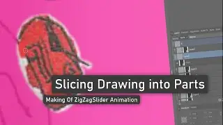 Slicing a Drawing into Parts for ZigZagSlider Animation - Wigglepixel