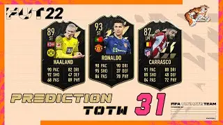 FIFA 22: Predictions Team of the Week 31