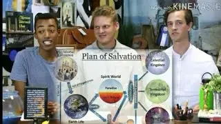 3 Mormons with Nick Sales on the  Plan of Salvation   Preaching  