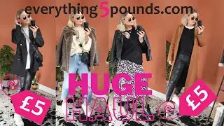 HUGE EVERYTHING5POUNDS.COM Примерка коллекции осень-зима || Трикотаж, аксессуары, обувь 2020