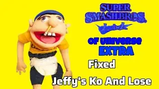 Smash Bros Lawl Of Universe Extra | Fixed Jeffy's Ko And Lose