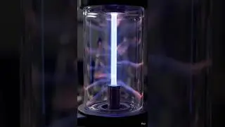 🌌 Satisfying Plasma Arc ASMR | Electric Energy in Glass Chamber