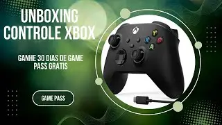 Unboxing Controle Xbox Series X|S Carbon Black 🎮 | Vale a Pena Comprar em 2025?