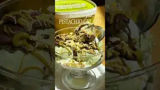 Making a Dubai Chocolate Sundae 🍨 with Trader Joe&rsquo;s Pistachio Gelato #traderjoes #dubaichocolate