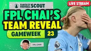 FPL CHAI'S GW23 TEAM SELECTION! | ANOTHER HAALAND BLANK ❌ | Fantasy Premier League Tips 2025/26