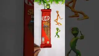 kit kat chocolate or star jems se mast popsicl #shorts #ytshorts #kitkat