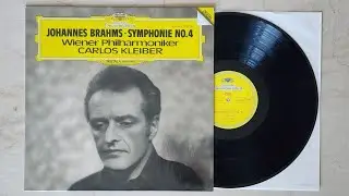 [Vinyl/LP] BRAHMS: Symphony No. 4, 1. Allegro non troppo - EMT TSD 15, EMT 948, Partridge 973