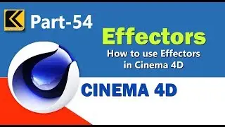 How to use Effectors in Cinema 4D