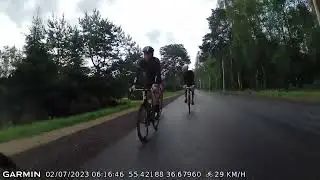 Начало заезда на 100км из Наро-Фоминска в Верею