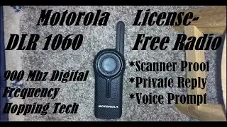 Motorola DLR 1060 - License Free Digital Radio!