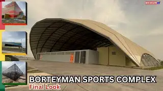 BORTEYMAN SPORTS COMPLEX PROJECT 🇬🇭 FINAL LOOK - BEAUTIFUL FACILITIES || 6TH MARCH 2024
