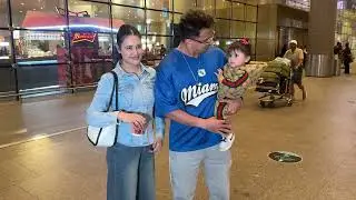 Samantha Ruth Prabhu & Prince Narula Spotted At Airport Arrival