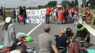 Airport Blockade.HQ.Climate Action Camp Liege .