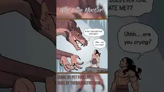 Heartbroken Dragon | Comic Dub #comics #comicdub #dragon #dnd #manga #funny #petfoolery #knight #dub