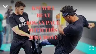 KSI TRAINING MMA WITH BISPING