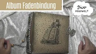 Album Fadenbindung Geburtagsgeschenk f&uuml;r Heike