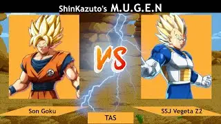 Kaz Mugen: [TAS] Son Goku Vs SSJ Vegeta Z2