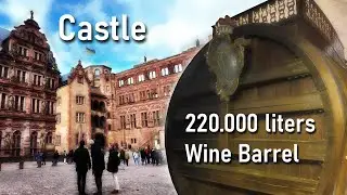 Heidelberg Castle and the Great Wine Barrel