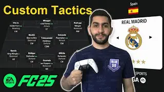 FC 25 Real Madrid 433 Holding Formation Best Custom Tactics