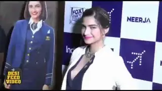 Sonam Kapoor and Ram Madhvani Host Screening of Neerja For INDIAGO AIRLINES CREW