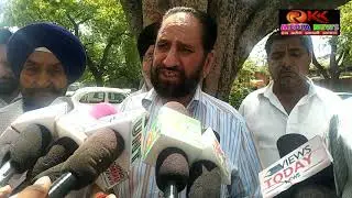 All J&K SRTC Volunteer Retired Employees Association Held A Protest At Press Club Jammu.