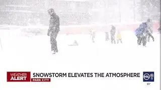 First snowstorm brings Park City to life