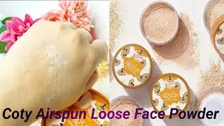 Coty Airspun Loose Face Powder / screen Care / how to screen care
