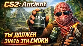 КАЖДЫЙ ДОЛЖЕН ЗНАТЬ ЭТИ СМОКИ НА Ancient в КС 2 | ИНСТА СМОКИ | РАСКИДКА НА ЭНШЕНТЕ В CS2