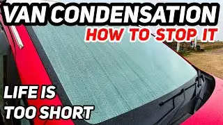How we use Bubble Wrap to control the condensation in our van.