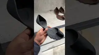 @SosaLDN tries the Balenciaga Zero shoe￼.