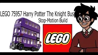 Lego Harry Potter Knight Bus Stop-Motion Build