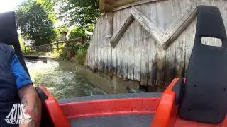 Mountain Rafting -  Onride POV - Heide Park - 2014