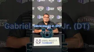 Utah State DT Gabriel Iniguez Jr. #utahstate #utah #mountainwest #collegefootball #loganutah 