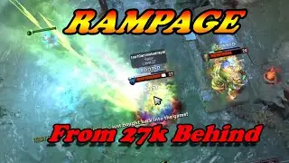 23Savage Morphling Rampage carrying this game from 27k behind