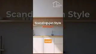 Scandinavian Style Kitchen #kitchen #kitchendesign #scandinavianstyle #interiordesign
