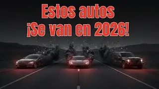 En 2026 estos autos desaparecen para siempre… ¿ya viste el último?