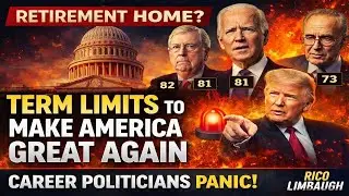 🚨 WASHINGTON IS NOT A RETIREMENT HOME❗ Trump&rsquo;s Term Limits Would SHATTER the DC Power Class 🇺🇸🔥