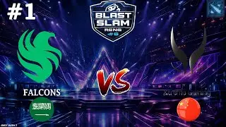 СУДЬБА ФЭЛКОНС В ЭТОЙ СЕРИИ! | Falcons vs Xtreme Gaming #1 (BO3) BLAST Slam 6