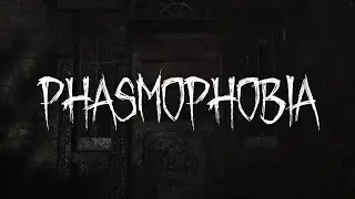 Playing Phasmophobia (horror game).