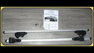 Nordrive roof bars 120cm load carrier rack Yuro N15045 Aluminum NEW UNFITTED