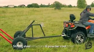 ATV UTV Bale Hay Trailer