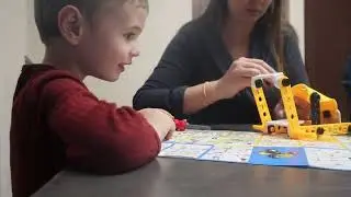 He Finally Got to Play With His Complex Christmas Present| Ethan Follows Instructions So Well!